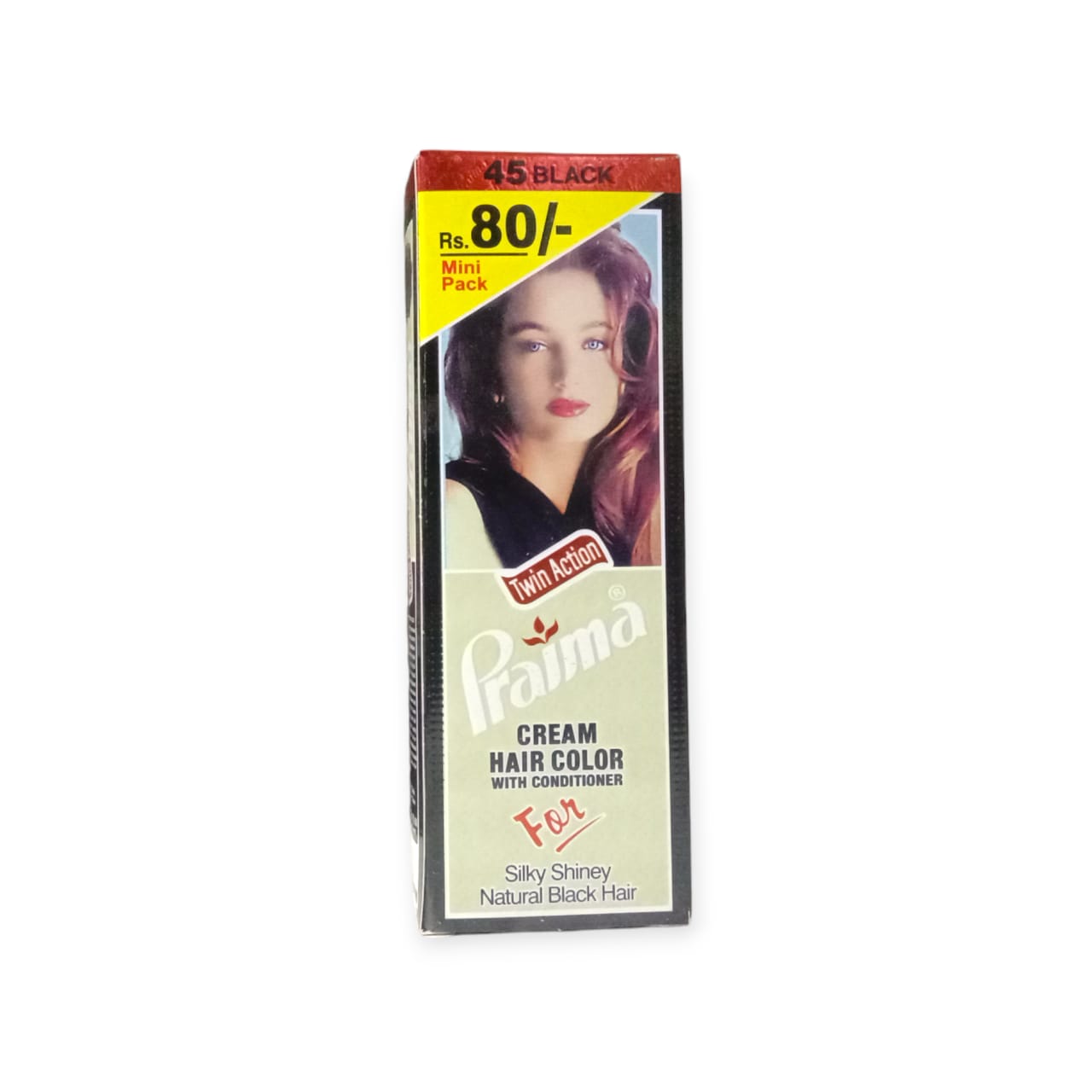 PRAIMA HAIR COLOR NATURAL BALCK TUBE